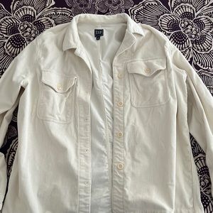 Beige Corduroy Shacket - GAP XL